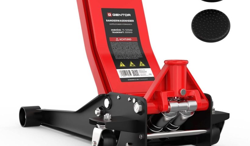 Test du cric GENTOR GTWH3000 : performance et efficacité