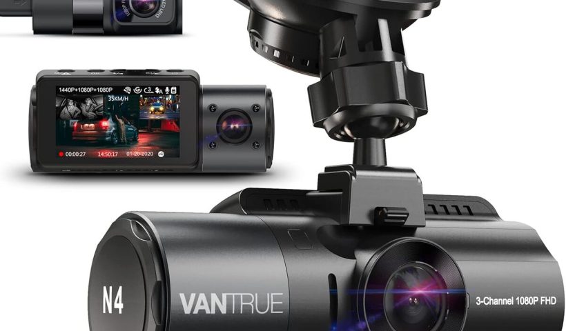 Test : vantrue N4, dashcam 360° haute performance