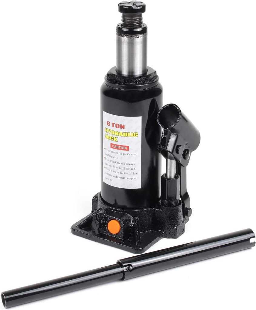 Cric Hydraulique à Bouteille KS Tools 30 Tonnes - Hauteur De Levage 275-440 Mm, Pour Atelier