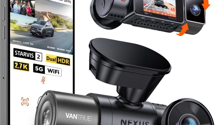 Test : dashcam Vantrue N2X, double caméra embarquée polyvalente