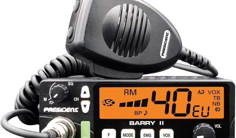 Test de la radio CB President Barry II : polyvalence et fonctionnalités innovantes