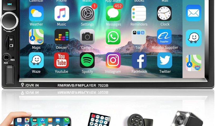 Test de l'autoradio Podofo 7" avec caméra de recul