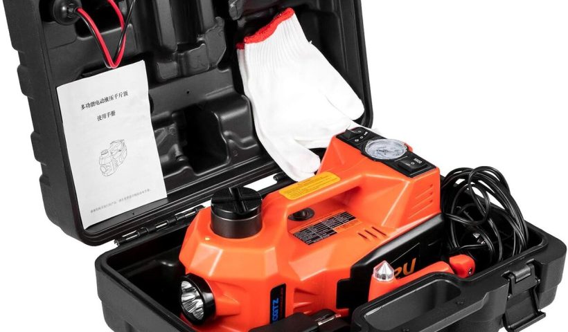 Test du cric électrique Mophorn 12V 5T : efficacité et polyvalence en action