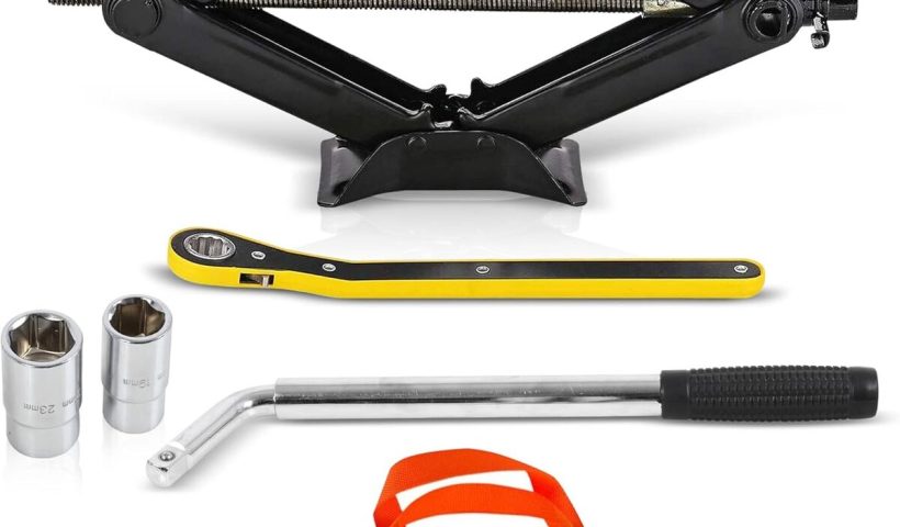 Test du cric voiture 1, 5 tonnes : puissance et robustesse