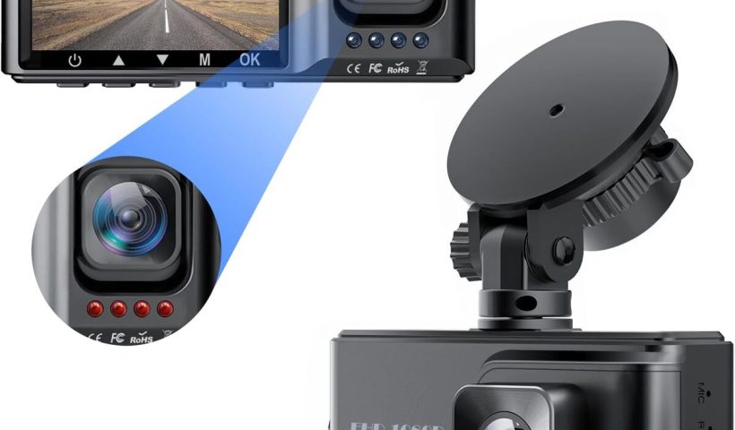 Test Dynacam : caméra voiture 1080P double objectif