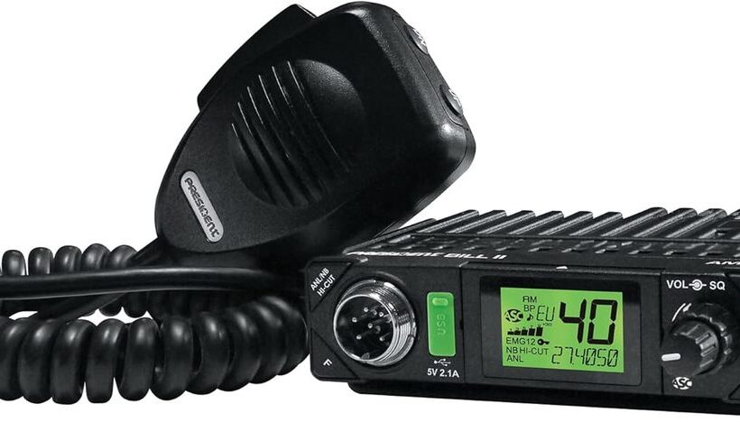 Test : radio CB President Bill II, filtres de bruit efficaces