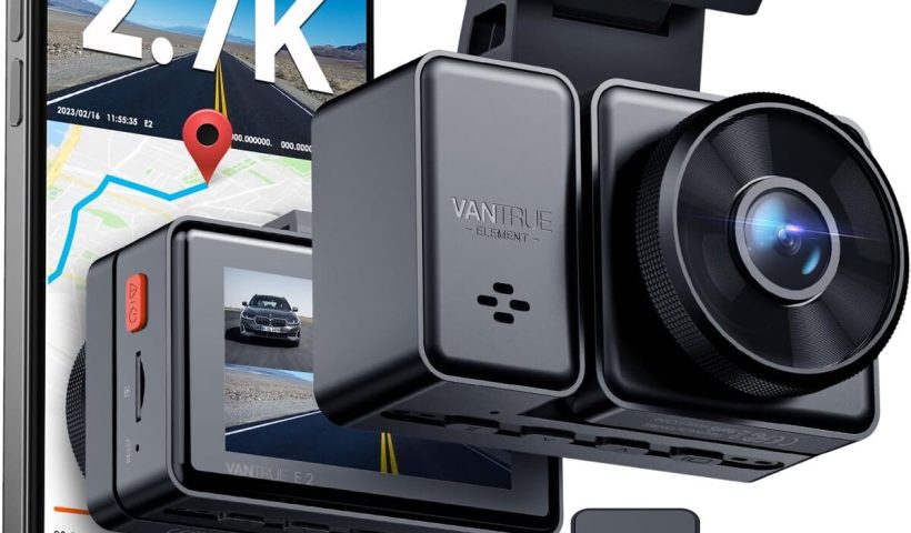 Test vantrue E2 : dashcam avant-arrière haute performance