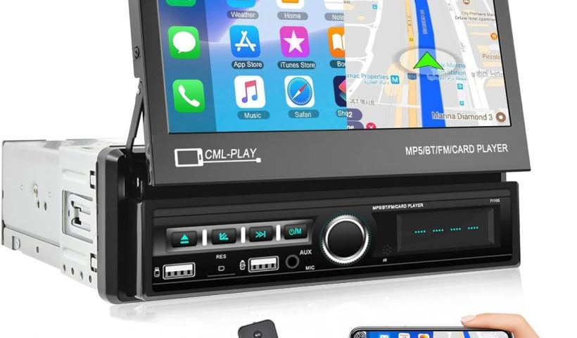Test complet : camecho autoradio avec écran rétractable et caméra arrière