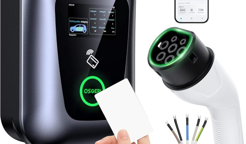 Test de la borne de recharge Osoeri 22kW pour véhicules électriques