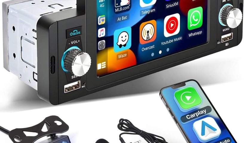 Test de l'autoradio Hikity 1 Din avec Carplay et Android Auto