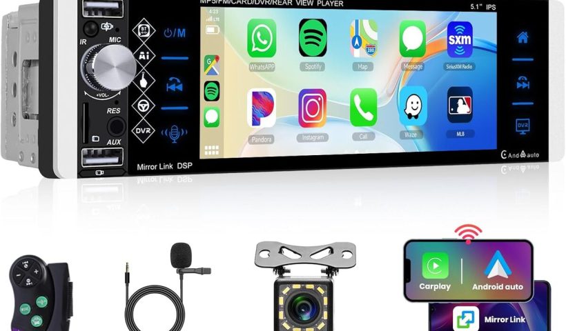 Test de l'autoradio Hodozzy 1 Din avec écran Carplay et Android Auto