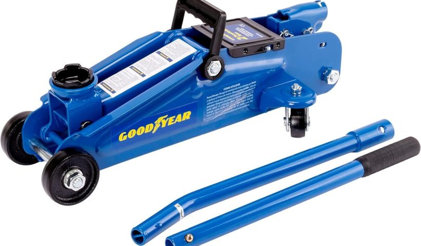 Test du vérin hydraulique Goodyear GOD1000 2 Tonnes