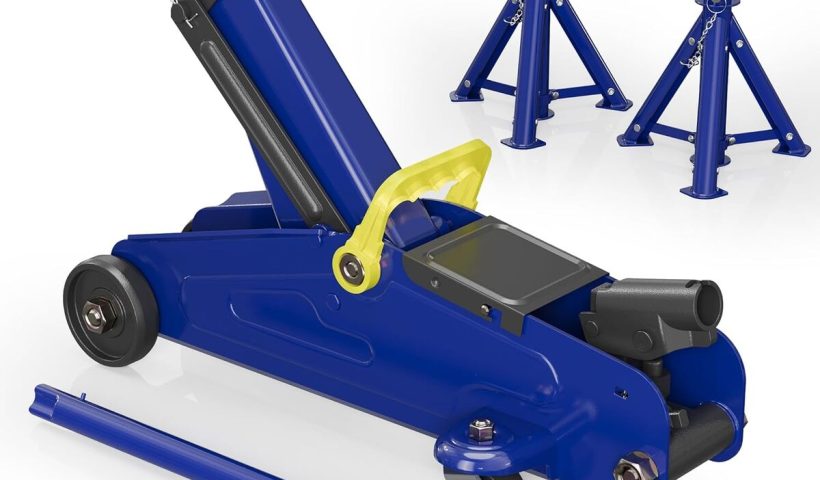 Test WilTec XPOtool : cric et chandelles efficaces pour 2 tonnes