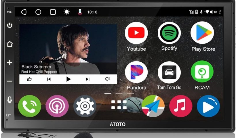 Test : autoradio ATOTO A6PF avec carplay et android auto sans fil