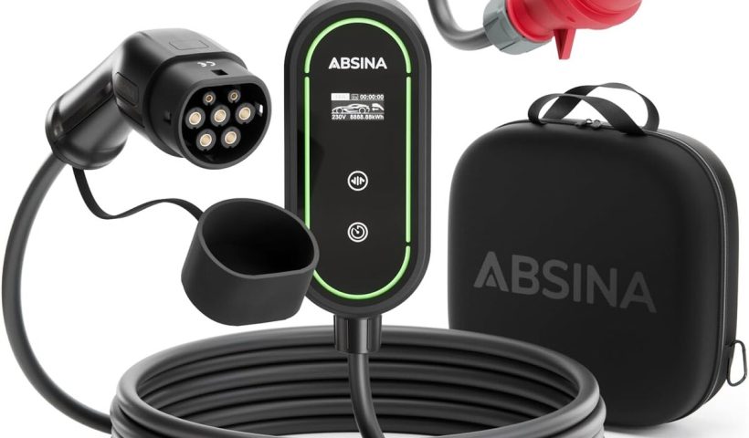 Test de la borne ABSINA pour véhicule électrique : performance et flexibilité