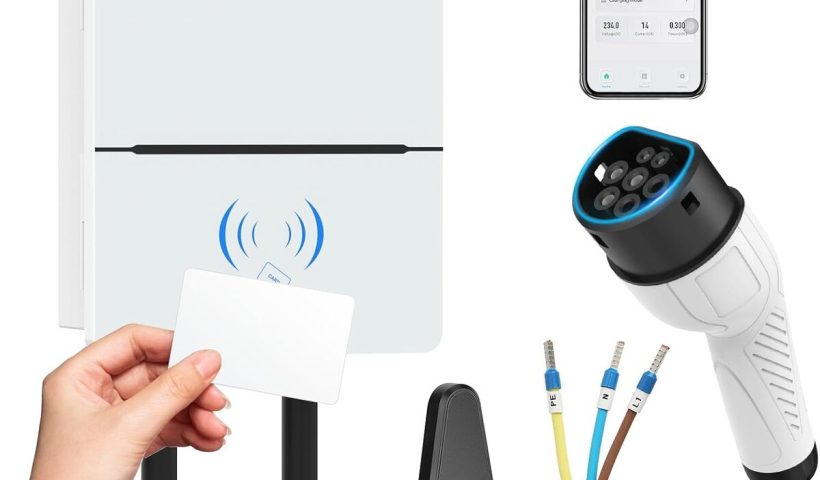 Test de la borne de recharge MR Cartool pour véhicules électriques