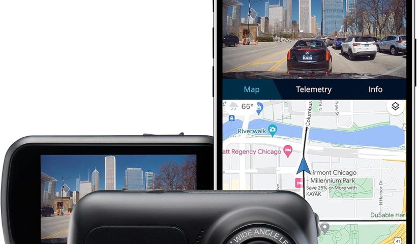 Test de la dashcam NEXT BASE 322GW : enregistrements HD et fonctions avancées