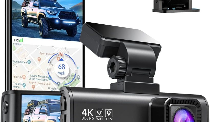 Test de la Redtiger F7N : dash cam dual 4K avec GPS et WiFi