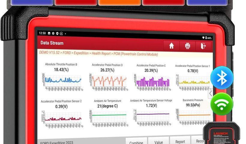 Test de la valise Launch CRP919E BT : diagnostic auto complet
