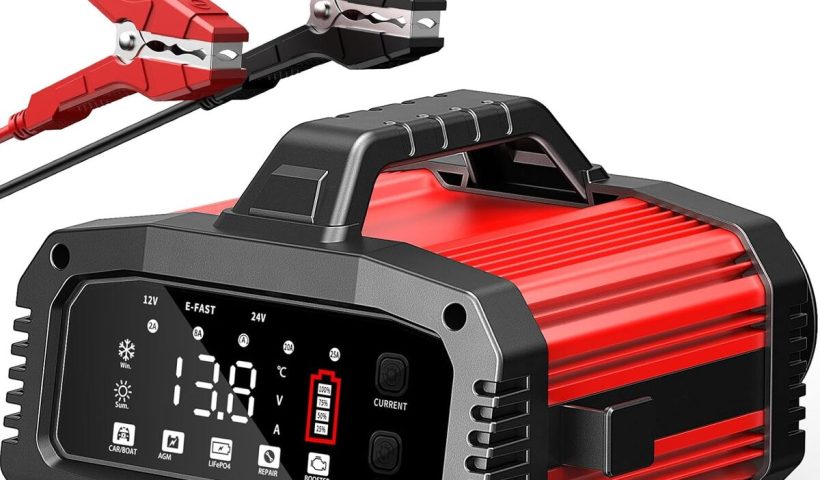 Test du chargeur batterie Husgw 12V/24V : efficace et innovant