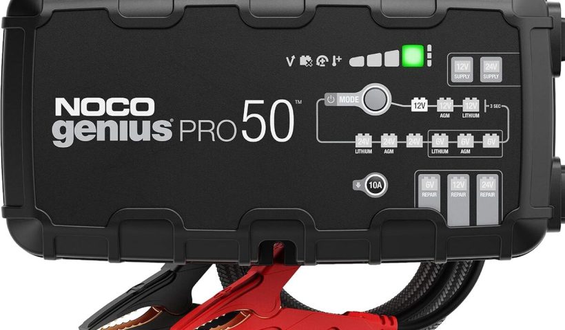 Test du chargeur de batterie NOCO GENIUSPRO50 50A : performance et polyvalence
