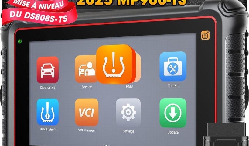 Test du scanner autel MaxiPRO MP900-TS : l'outil diagnostique TPMS ultime