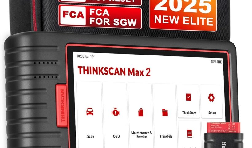 Test du scanner auto Thinkcar THINKSCAN Max 2 : performance et innovation