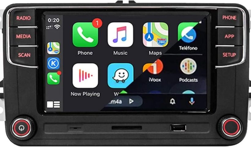 Test : autoradio SCUMAXCON RCD360 PROII pour Golf et Polo