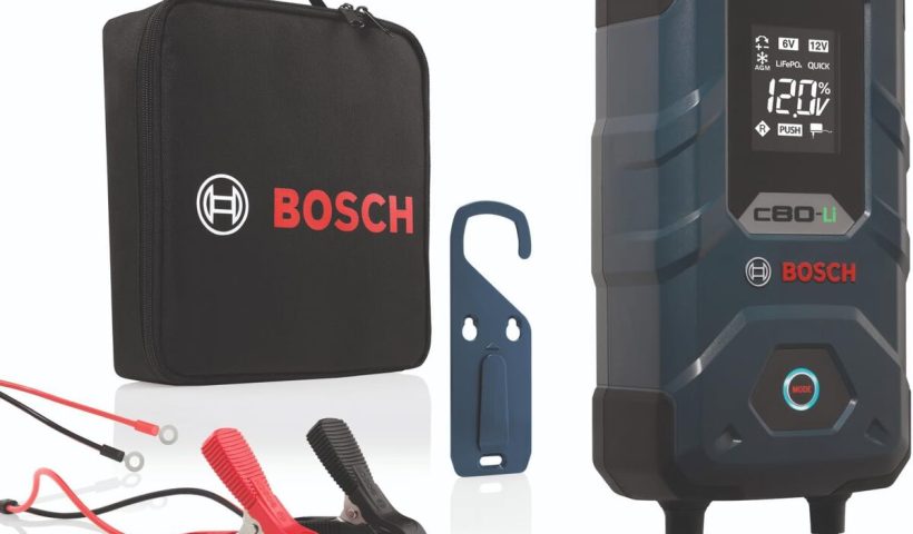 Test : chargeur de batterie Bosch C80-Li pour véhicules