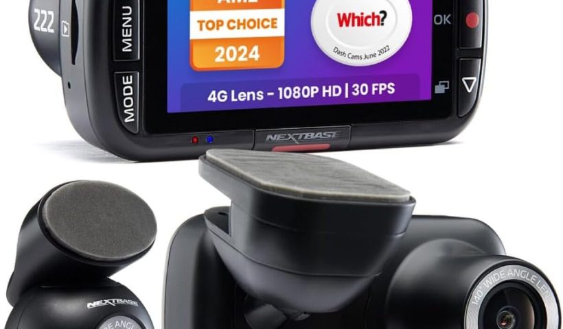 Test de la dashcam Nextbase 222XR : sécurité et performance en voiture