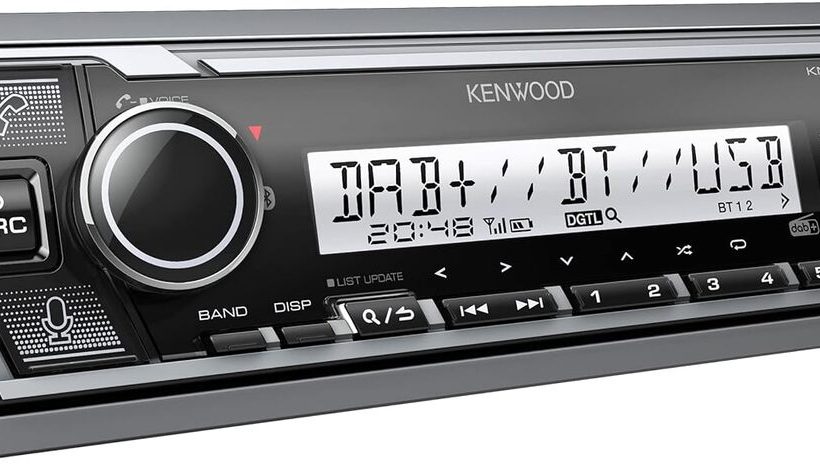 Test de l'autoradio Kenwood KMR-M508DAB : bluetooth et Dab+ au rendez-vous