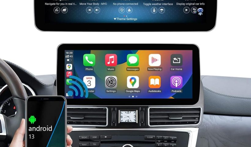 Test de l'autoradio Ninetom Android 13 pour Mercedes Benz ML GL