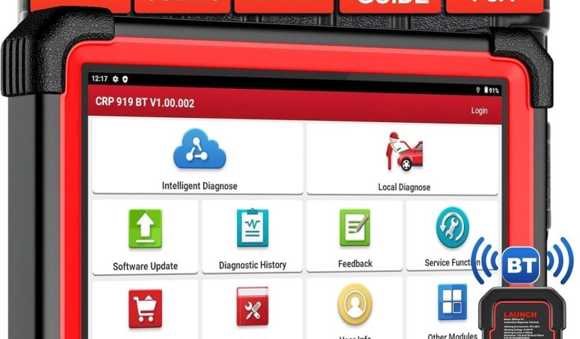 Test du Launch X431 CRP919E BT Elite : diagnostic auto complet