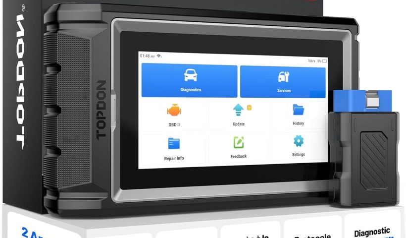 Test du TOPDON ArtiDiag800 BT : outil de diagnostic sans fil complet