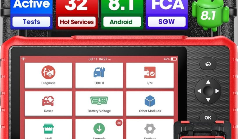 Test valise diagnostic auto Launch X431 CRP919X Lite