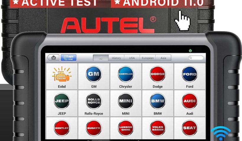 Test : autel MaxiCOM MK808S, valise diagnostic auto performante