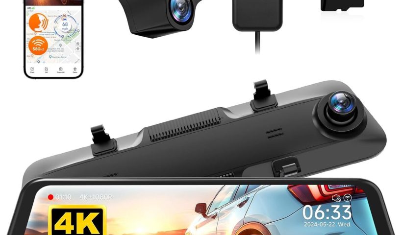 Test : dashcam Wolfbox G850 4K, un compagnon de route idéal