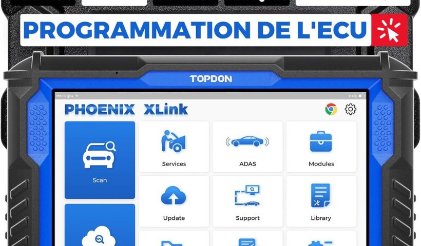 Test de la valise de diagnostic TOPDON Phoenix Xlink : analyse et fonctionnalités avancées