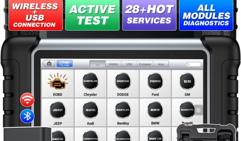 Test de la valise diagnostic Autel MaxiCOM MK808BT PRO 2025 : performance et fonctionnalités