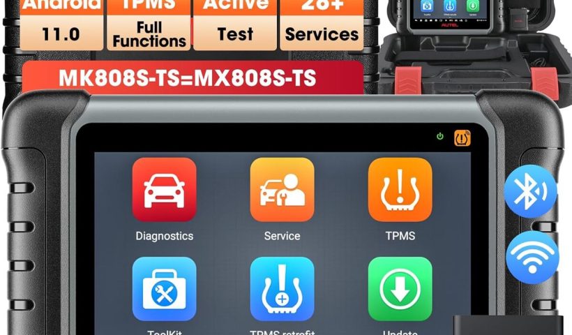Test de la valise diagnostic auto Autel MaxiCOM MK808S-TS