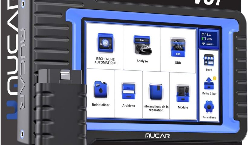 Test de la valise diagnostic auto MUCAR VO7 : performance et mise à jour gratuite