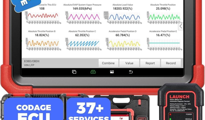 Test de la valise Launch X431 CRP919XBT : diagnostic auto ultra complet