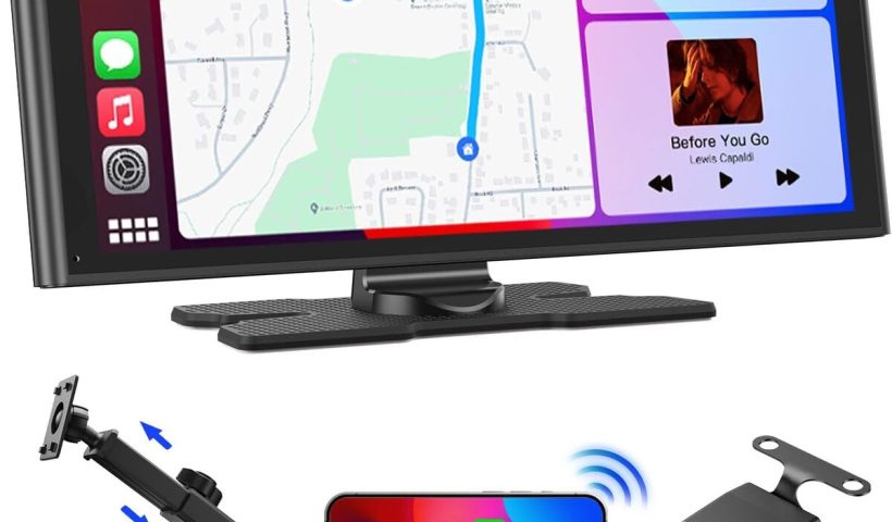 Test de l'autoradio sans fil 9, 26'' avec caméra et navigation GPS