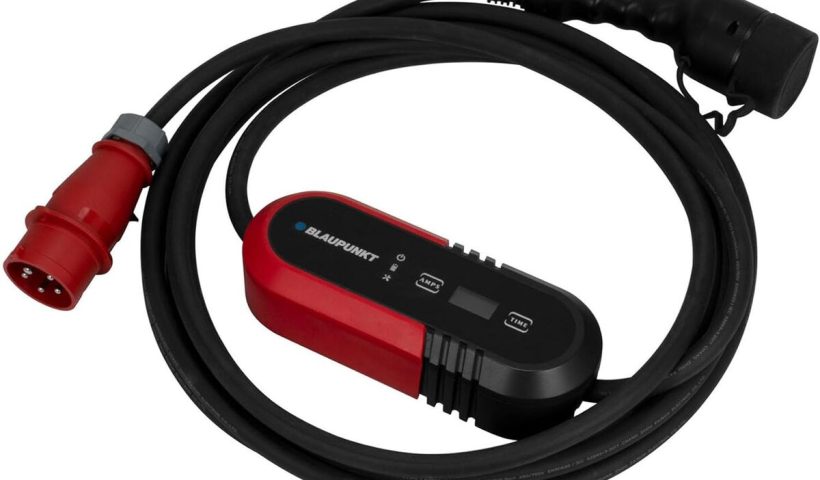 Test du chargeur portable Blaupunkt pour véhicule électrique 400V type 2