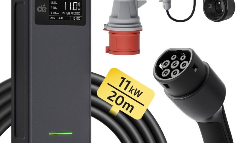 Test du chargeur voiture électrique 11kW triphasé : avis détaillé et fonctionnalités