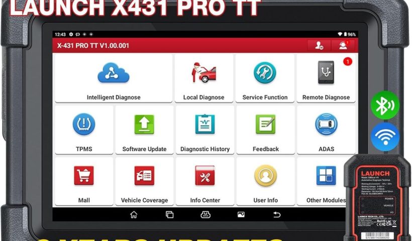 Test du Launch X431 V Pro TT Elite : valise diagnostic auto complète