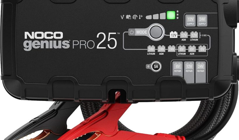 Test du Noco GeniusPro25 : chargeur de batterie polyvalent et performant