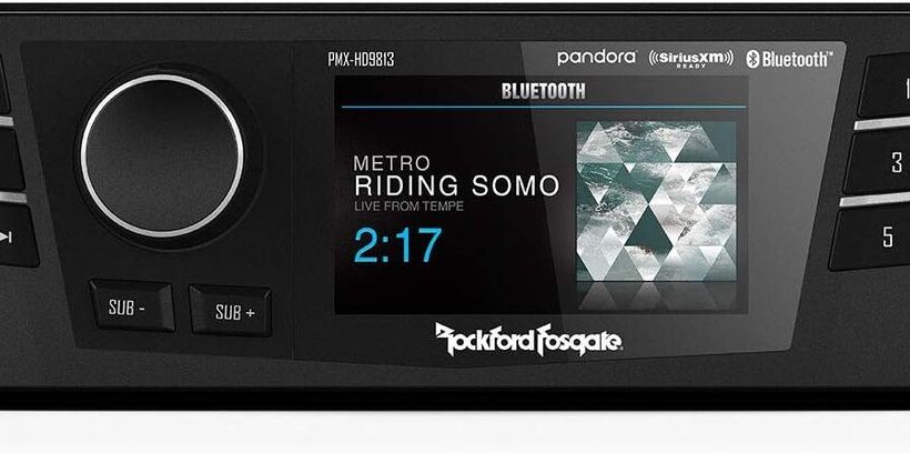 Test Rockford Fosgate PMX-HD981 : autoradio Bluetooth pour Harley-Davidson