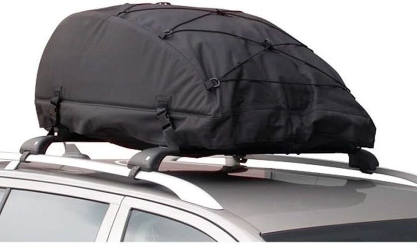 Test : auto-style coffre de toit pliable 320L noir compact et pratique