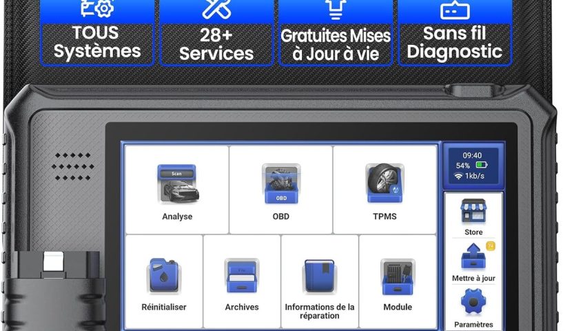 Test de la valise diagnostic auto mucar VO6 : outil d'analyse complet